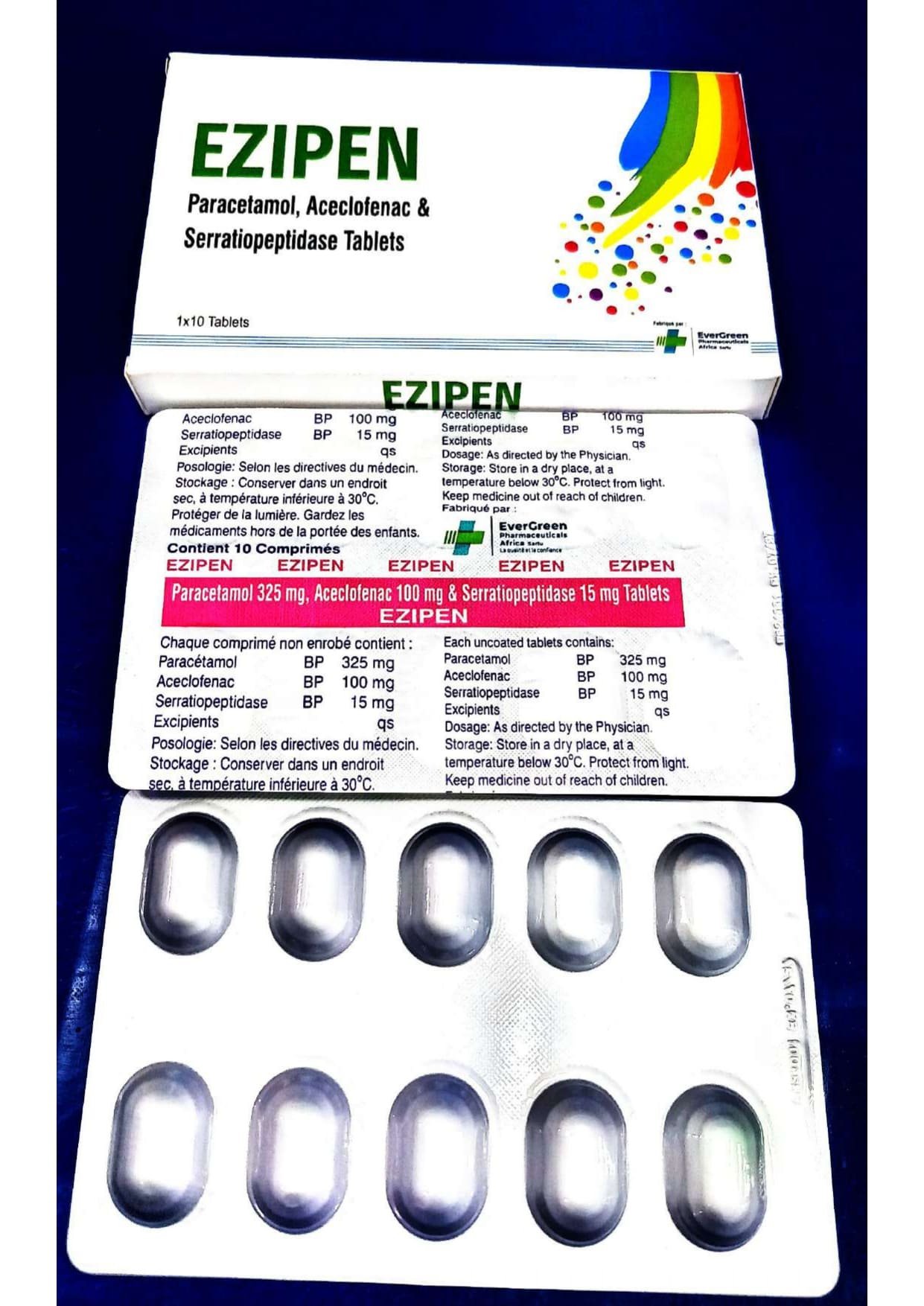 EZIPEN — Anti-inflammatoires / Antalgiques
